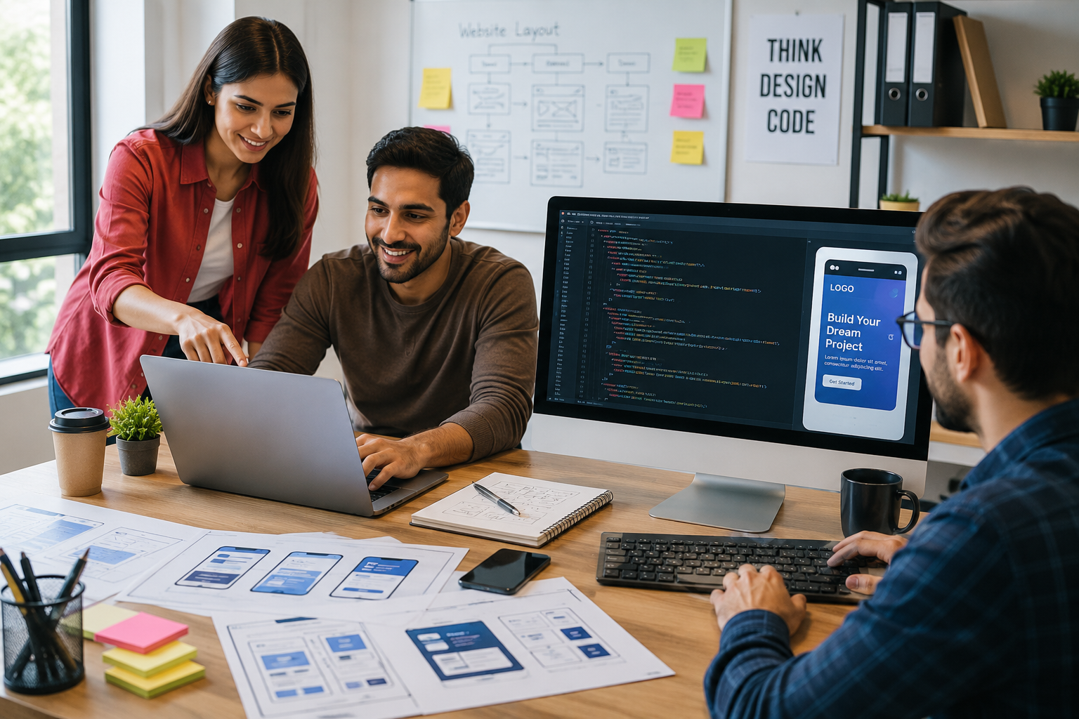 front-end development in delhi ncr